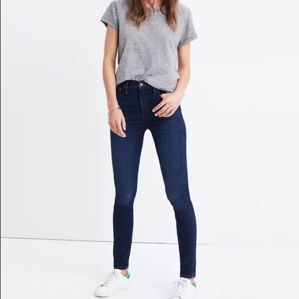 MADEWELL 10” High Rise Skinny Jeans